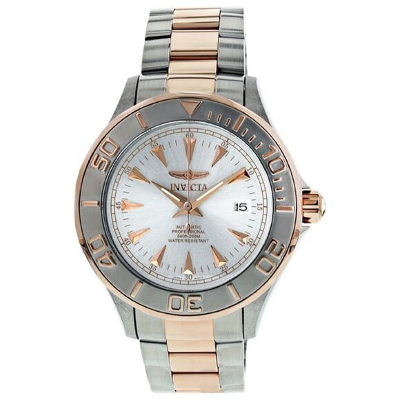 NWT Authentic Invicta Ocean Ghost Automatic Silver Dial Men's Watch - Picture 1 of 6